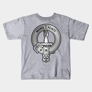 Clan MacKay Crest Kids T-Shirt